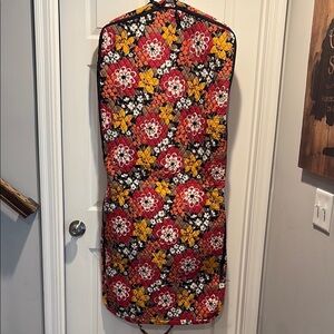 Vera Bradley Garment Travel Bag Bittersweet Floral Pattern.